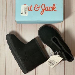 🔥💥😮Cat & Jack Toddler Boys Sherpa Ankle Boots